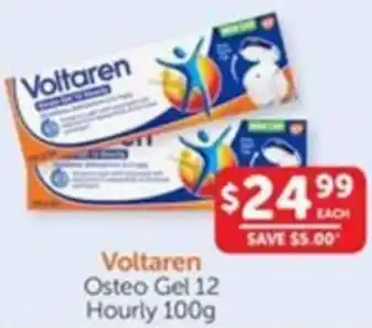 WHOLELIFE catalogue Voltaren Osteo Gel 12 Hourly 100g offer
