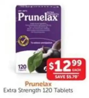 WHOLELIFE catalogue Prunelax Extra Strength 120 Tablets offer