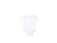Baby Bunting 4Baby Bodysuit Short Sleeve White 0 WHT offer