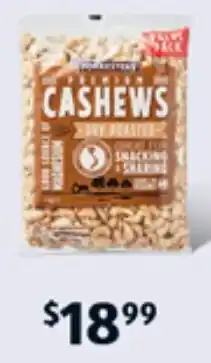 ALDI Forresters Dry Roasted Cashews 1kg offer