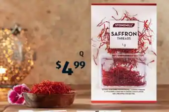ALDI Stonemill Saffron Threads 1g offer