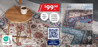 ALDI Machine Washable Rug offer