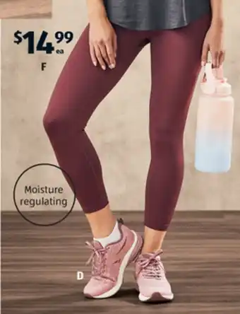 ALDI Women's Fitness Tights offer
