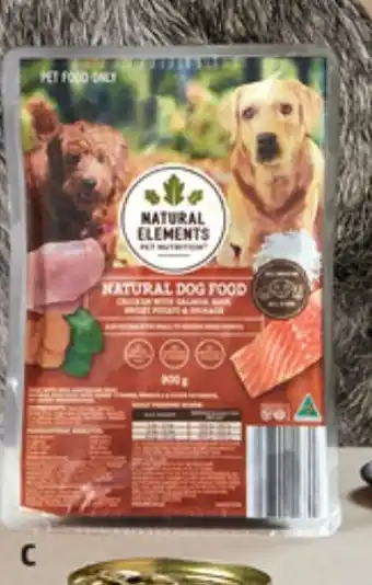 ALDI C Natural Elements Pet Nutrition Meatball Dog Food 900g offer