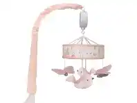 Baby Bunting Lolli Living Meadow Musical Mobile Set Blush offer