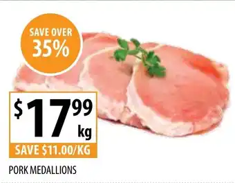 Supabarn PORK MEDALLIONS offer