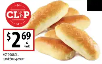 Supabarn HOT DOG ROLL 6 pack offer