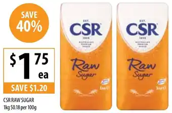 CSR RAW SUGAR 1kg