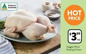 Foodworks Steggles Whole Roasting Chicken offer