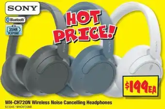 JB Hi-Fi WH-CH720N Wireless Noise Cancelling Headphones offer