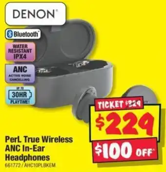 JB Hi-Fi PerL True Wireless ANC In-Ear Headphones offer