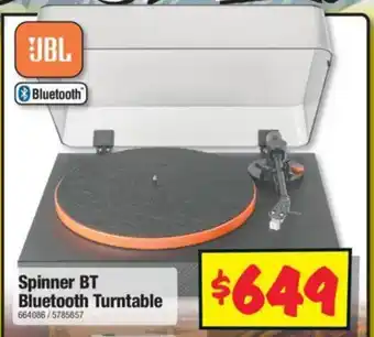JB Hi-Fi Spinner BT Bluetooth Turntable offer
