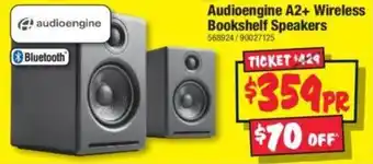 Audioengine A2+ Wireless Bookshelf Speakers