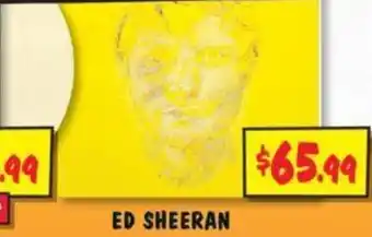 JB Hi-Fi ED SHEERAN offer