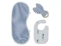 Baby Bunting Living Textiles Koala Bib Burp & Teether Koala/Navy Stripe offer