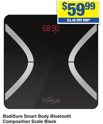 My Chemist BodiSure Smart Body Bluetooth Composition Scale Black offer
