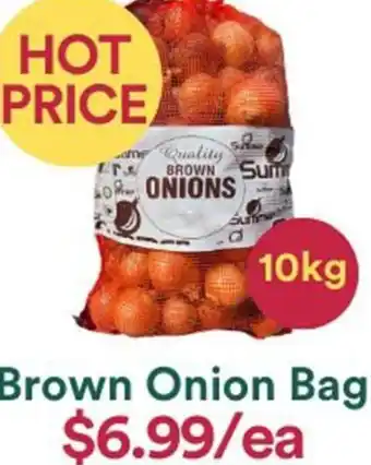 WHOLEFARMS Brown Onion Bag offer
