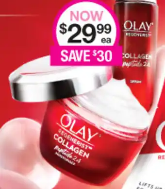 Priceline Olay Regenerist Collagen offer