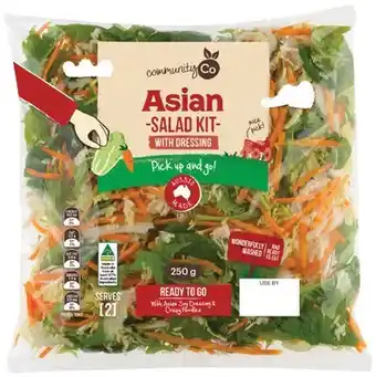 IGA Community Co Asian Salad Kit 250g offer