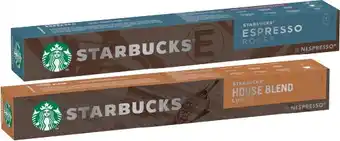 IGA STARBUCKS by Nespresso Capsules 10 Pack Selected Varieties offer