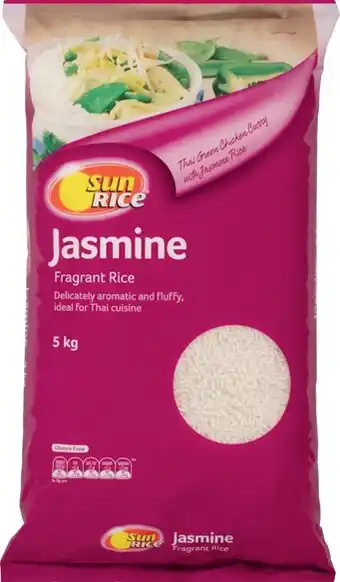 IGA SunRice Jasmine Rice 5kg offer