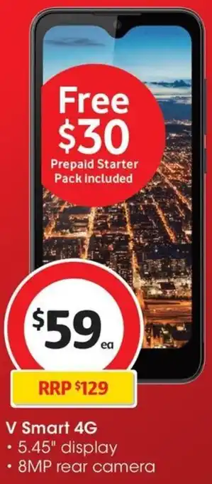 Coles V Smart 4G offer