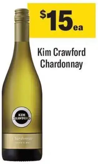 Coles Kim Crawford Chardonnay offer