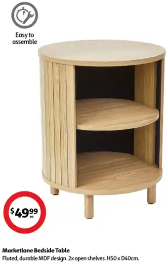 Coles Marketlane Bedside Table offer