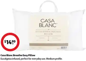 Coles Casa Blanc Breathe Easy Pillow offer