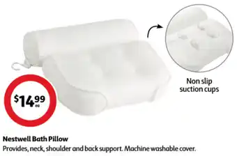 Coles Nestwell Bath Pillow offer