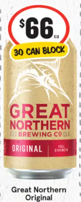 IGA Great Northern Original offer
