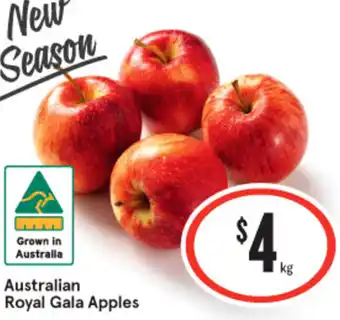 IGA Australian Royal Gala Apples per kg offer