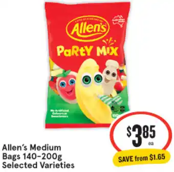 IGA Allen's Medium Bags 140-200g offer