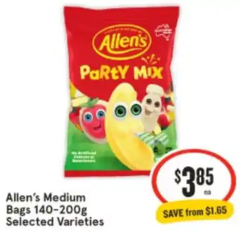 IGA Allen's Medium Bags 140-200g offer