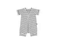 Baby Bunting Bonds Zip Romper Wondersuit Navy Stripe 0 offer