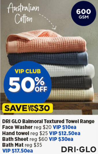 Spotlight dri glo towels hot sale