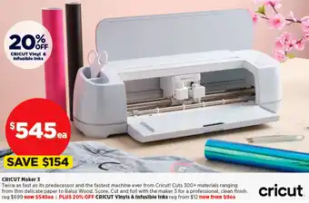 Spotlight CRICUT Maker 3 offer