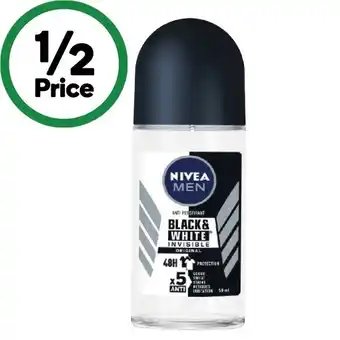Woolworths Nivea Roll On Deodorant 50ml offer