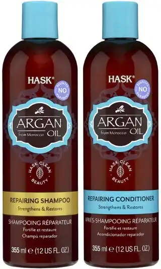 Coles Hask Shampoo or Conditioner 355mL offer
