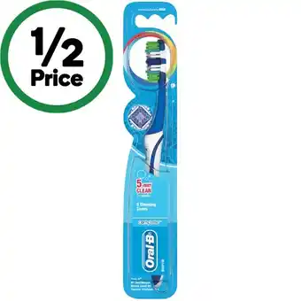 Woolworths Oral-B Complete 5 Way Clean Toothbrush Pk 1 offer