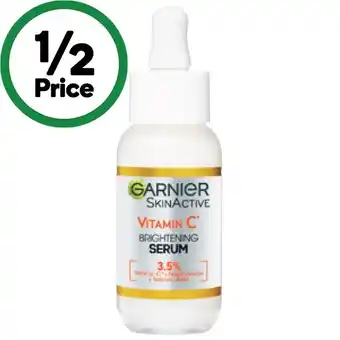 Woolworths Garnier Vitamin C Brightening Serum 30ml offer