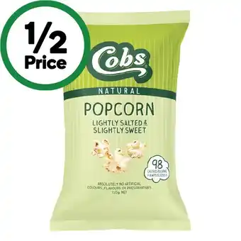 Woolworths Cobs Popcorn 80-120g offer