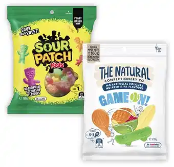 Coles The Natural Confectionery Co. 180g-230g, Sour Patch 190g or Pascall Candy 180g-300g offer