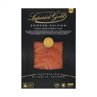 Woolworths Superior Gold Smoked Salmon 180g offer