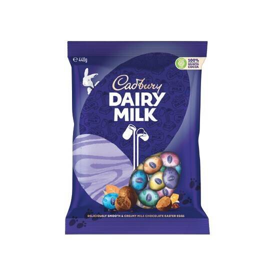 Cadbury Dairy Milk Chocolate Solid Eggs 440g offer at Woolworths