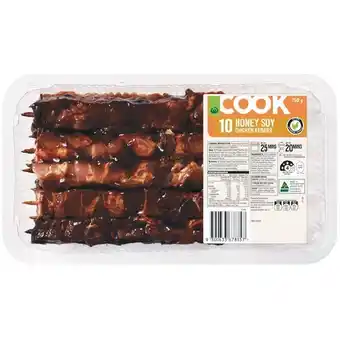 Woolworths Woolworths COOK Marinated Kebabs 750g with RSPCA Approved Chicken offer