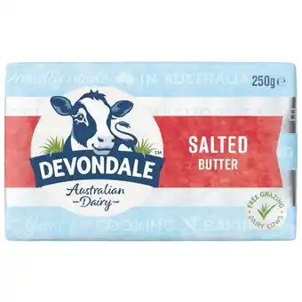 Woolworths Devondale Butter 250g offer
