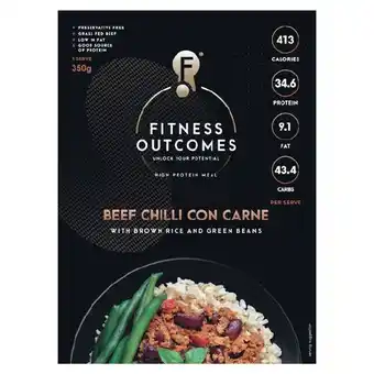 Woolworths Fitness Outcomes Meals 350g – From the Freezer offer