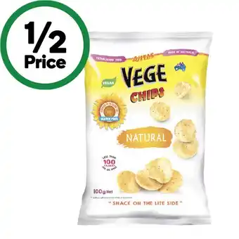 Woolworths Vege Chips 100g – From the Health Food Aisle offer