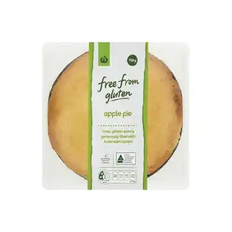 Woolworths Woolworths Free From Gluten Apple Pie 750g offer